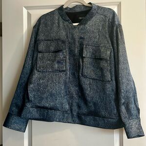 Simply Vera Vera Wang Blue Denim Jacket